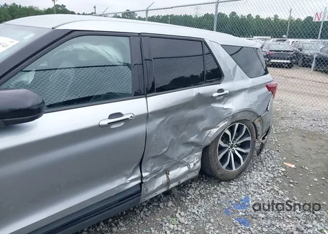 2022 Ford Explorer St-Line из США, поврежденный, VIN 1FMSK7KH1NGA86315